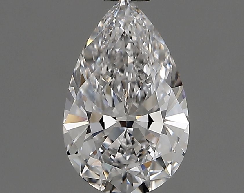 Diamante Naturale Taglio Goccia 0.57ct EX/EX D IF - GIA - 7.48x4.68x2.82mm