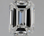 Diamante Naturale Taglio Smeraldo 1.01ct VG/EX F VVS1 - GIA - 6.64x4.77x3.27mm
