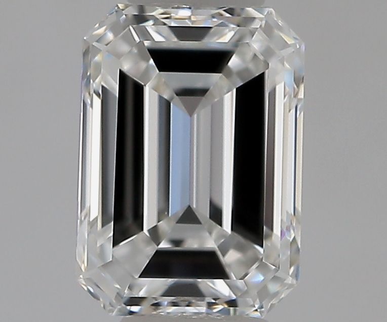 Diamante Naturale Taglio Smeraldo 1.01ct VG/EX F VVS1 - GIA - 6.64x4.77x3.27mm