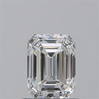 Diamante Naturale Taglio Smeraldo 1ct VG/EX E VVS2 - GIA - 6.36x4.71x3.38mm