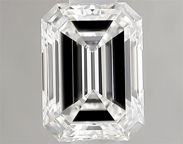 Diamante Naturale Taglio Smeraldo 0.7ct EX/EX F IF - GIA - 6.04x4.42x2.9mm