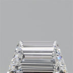 Diamante Naturale Taglio Trapezio 0.4ct EX/EX E VS1 - GIA - 6.34x3.49x2.18mm