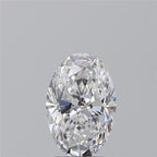 Diamante Naturale Taglio Ovale 1.3ct VG/EX D VVS2 - GIA - 8.77x5.84x3.77mm