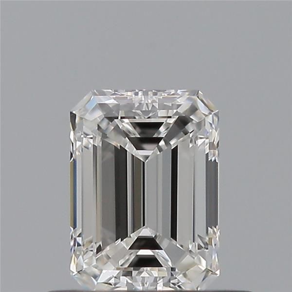 Diamante Naturale Taglio Smeraldo 0.46ct VG/EX E VVS1 - GIA - 5.23x3.77x2.55mm