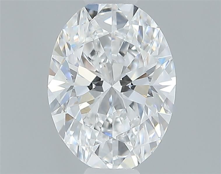Diamante Naturale Taglio Ovale 0.5ct VG/EX E VS2 - GIA - 6.17x4.51x2.85mm