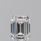 Diamante Naturale Taglio Smeraldo 0.7ct EX/EX D VVS2 - GIA - 5.95x4.31x2.88mm
