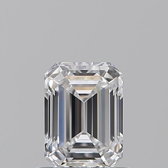 Diamante Naturale Taglio Smeraldo 0.7ct EX/EX D VVS2 - GIA - 5.95x4.31x2.88mm