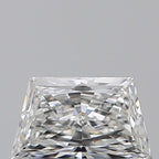 Diamante Naturale Taglio Trapezio 0.72ct EX/EX F VVS1 - GIA - 7.37x4.28x2.87mm