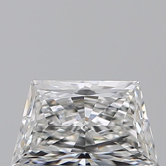 Diamante Naturale Taglio Trapezio 0.72ct EX/EX F VVS1 - GIA - 7.37x4.28x2.87mm
