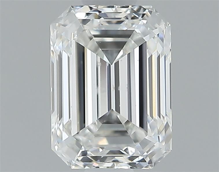 Diamante Naturale Taglio Smeraldo 0.71ct EX/EX F VS2 - GIA - 5.79x4.27x2.99mm