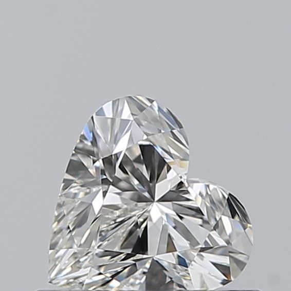 Diamante Naturale Taglio Cuore 0.5ct VG/EX H VVS1 - GIA - 5.01x5.41x3.41mm