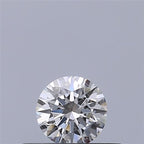 Diamante Taglio Brillante 0.25ct EX/VG/EX E VVS1 - GIA - 4.04x4.07x2.5mm