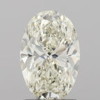 Diamante Naturale Taglio Ovale 1.5ct EX/EX J VVS1 - IGI - 9.33x6.08x3.91mm