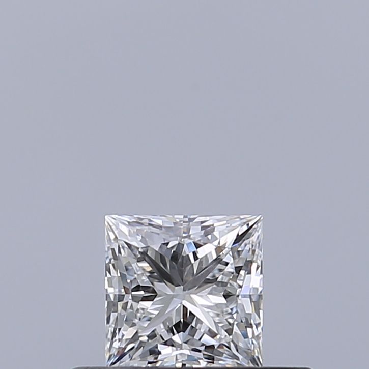 Diamante Naturale Taglio Princess 0.33ct EX/EX E VVS1 - GIA - 3.71x3.71x2.72mm