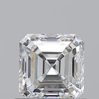 Diamante Naturale Taglio Asscher 0.72ct VG/VG F VVS1 - GIA - 4.89x4.81x3.26mm