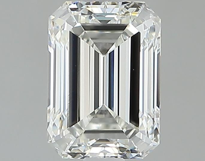 Diamante Naturale Taglio Smeraldo 0.8ct VG/EX H VVS2 - GIA - 6.14x4.37x3.07mm