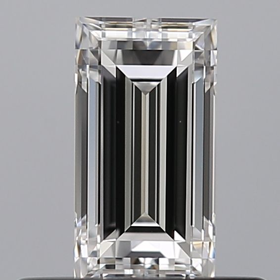 Diamante Naturale Taglio Baguette 0.52ct EX/EX E VVS1 - GIA - 6.34x3.33x2.47mm