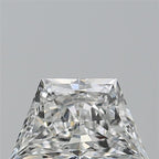 Diamante Naturale Taglio Trapezio 0.54ct G/EX F VVS2 - GIA - 7.08x4.14x2.73mm