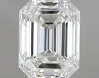 Diamante Naturale Taglio Smeraldo 0.52ct VG/VG F VS1 - IGI - 5.03x3.87x2.67mm