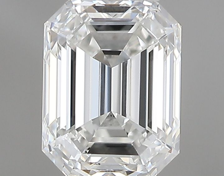 Diamante Naturale Taglio Smeraldo 0.52ct VG/VG F VS1 - IGI - 5.03x3.87x2.67mm