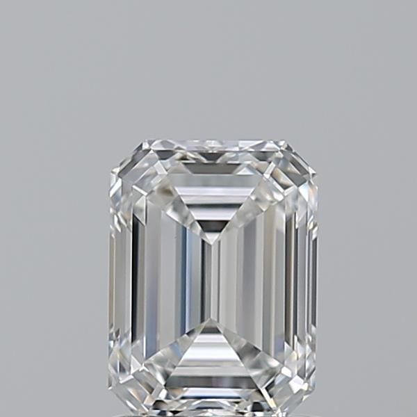 Diamante Naturale Taglio Smeraldo 1.18ct VG/EX F VS1 - GIA - 6.87x5.06x3.46mm