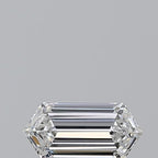 Diamante Naturale Taglio Esagonale 0.5ct VG/VG E VVS2 - GIA - 7.34x3.58x2.15mm