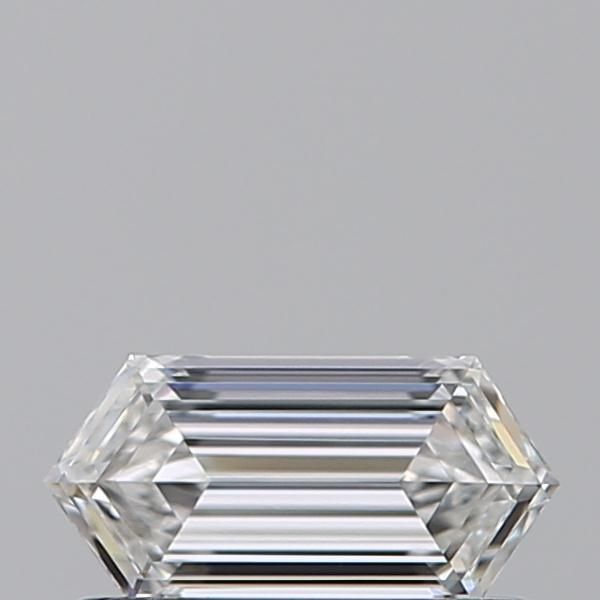 Diamante Naturale Taglio Esagonale 0.35ct EX/EX E IF - GIA - 6.66x3.25x1.88mm