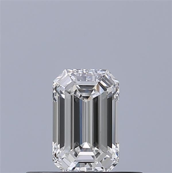 Diamante Naturale Taglio Smeraldo 0.33ct VG/VG E VVS1 - GIA - 5.07x3.2x2.15mm