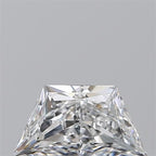 Diamante Naturale Taglio Trapezio 0.82ct G/EX E VVS1 - GIA - 8.56x4.53x3.11mm