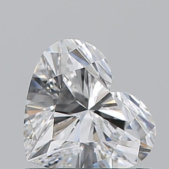 Diamante Naturale Taglio Cuore 0.72ct EX/EX E VVS2 - GIA - 5.5x6.36x3.8mm