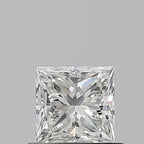 Diamante Naturale Taglio Princess 0.61ct EX/EX I VVS1 - GIA - 4.69x4.64x3.36mm