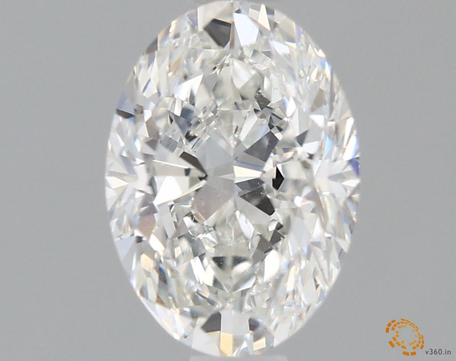 Diamante Naturale Taglio Ovale 1ct EX/EX G VS2 - GIA - 7.67x5.48x3.51mm