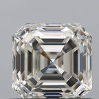 Diamante Naturale Taglio Asscher 0.9ct EX/EX H VVS1 - IGI - 5.29x5.2x3.56mm
