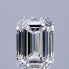 Diamante Naturale Taglio Smeraldo 0.73ct VG/EX E VVS2 - GIA - 6.09x4.31x2.88mm