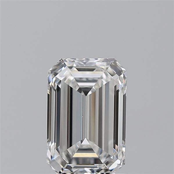 Diamante Naturale Taglio Smeraldo 1.33ct VG/EX F VS1 - GIA - 7.72x5.15x3.38mm