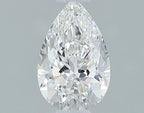Diamante Naturale Taglio Goccia 0.38ct VG/EX F VVS2 - GIA - 6.23x3.98x2.55mm