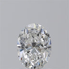 Diamante Naturale Taglio Ovale 1.01ct EX/EX E VVS2 - GIA - 7.35x5.43x3.71mm