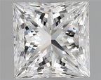 Diamante Naturale Taglio Princess 1.02ct EX/EX G IF - GIA - 5.49x5.48x3.97mm