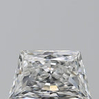 Diamante Naturale Taglio Trapezio 0.53ct VG/G E VS1 - GIA - 6.69x4.0x2.57mm