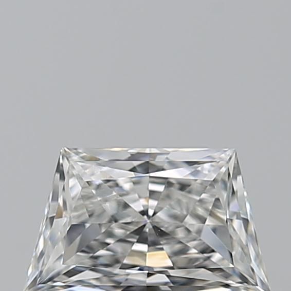 Diamante Naturale Taglio Trapezio 0.53ct VG/G E VS1 - GIA - 6.69x4.0x2.57mm