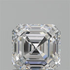 Diamante Naturale Taglio Asscher 1.2ct VG/EX E VVS2 - GIA - 5.83x5.7x3.87mm
