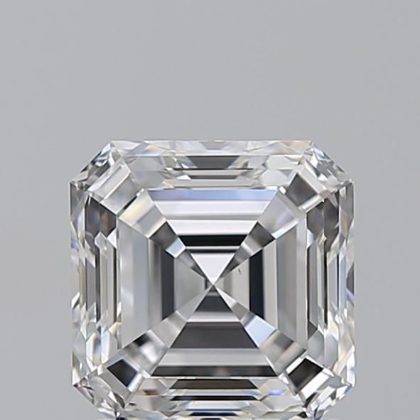 Diamante Naturale Taglio Asscher 1.51ct VG/EX D VS1 - GIA - 6.36x6.32x4.2mm