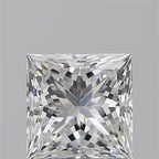 Diamante Naturale Taglio Princess 1.04ct EX/EX E VVS1 - GIA - 5.59x5.54x3.92mm