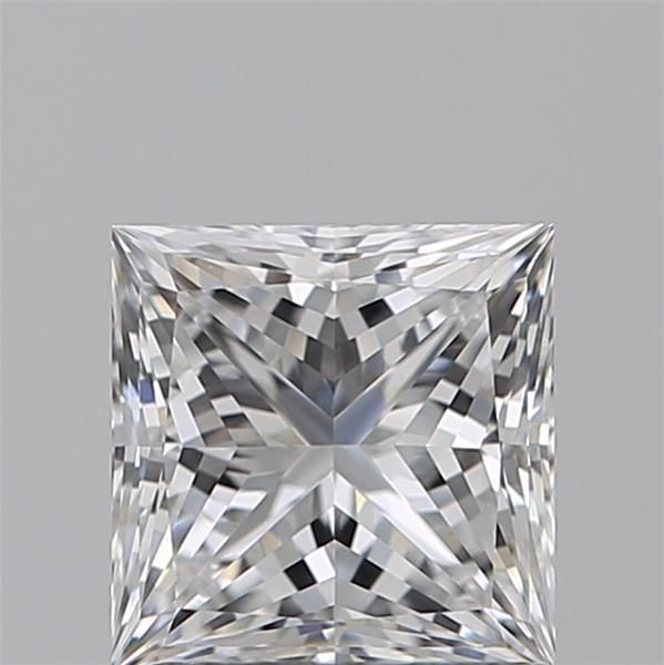Diamante Naturale Taglio Princess 1.04ct EX/EX E VVS1 - GIA - 5.59x5.54x3.92mm