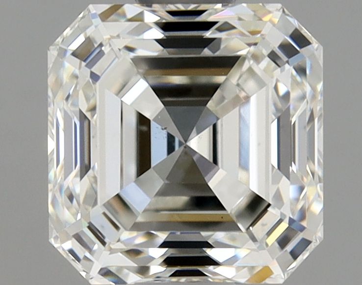 Diamante Naturale Taglio Asscher 1ct VG/EX I VS2 - GIA - 5.46x5.39x3.64mm