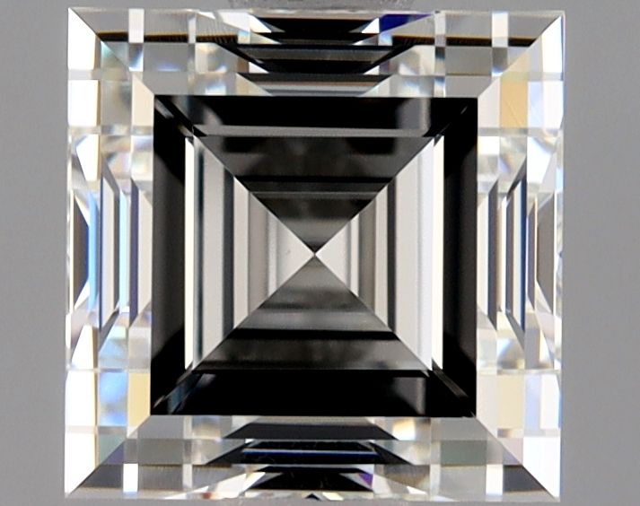 Diamante Taglio Radiant Quadrato 1.05ct EX/EX H VVS2 - GIA - 5.36x5.31x3.77mm