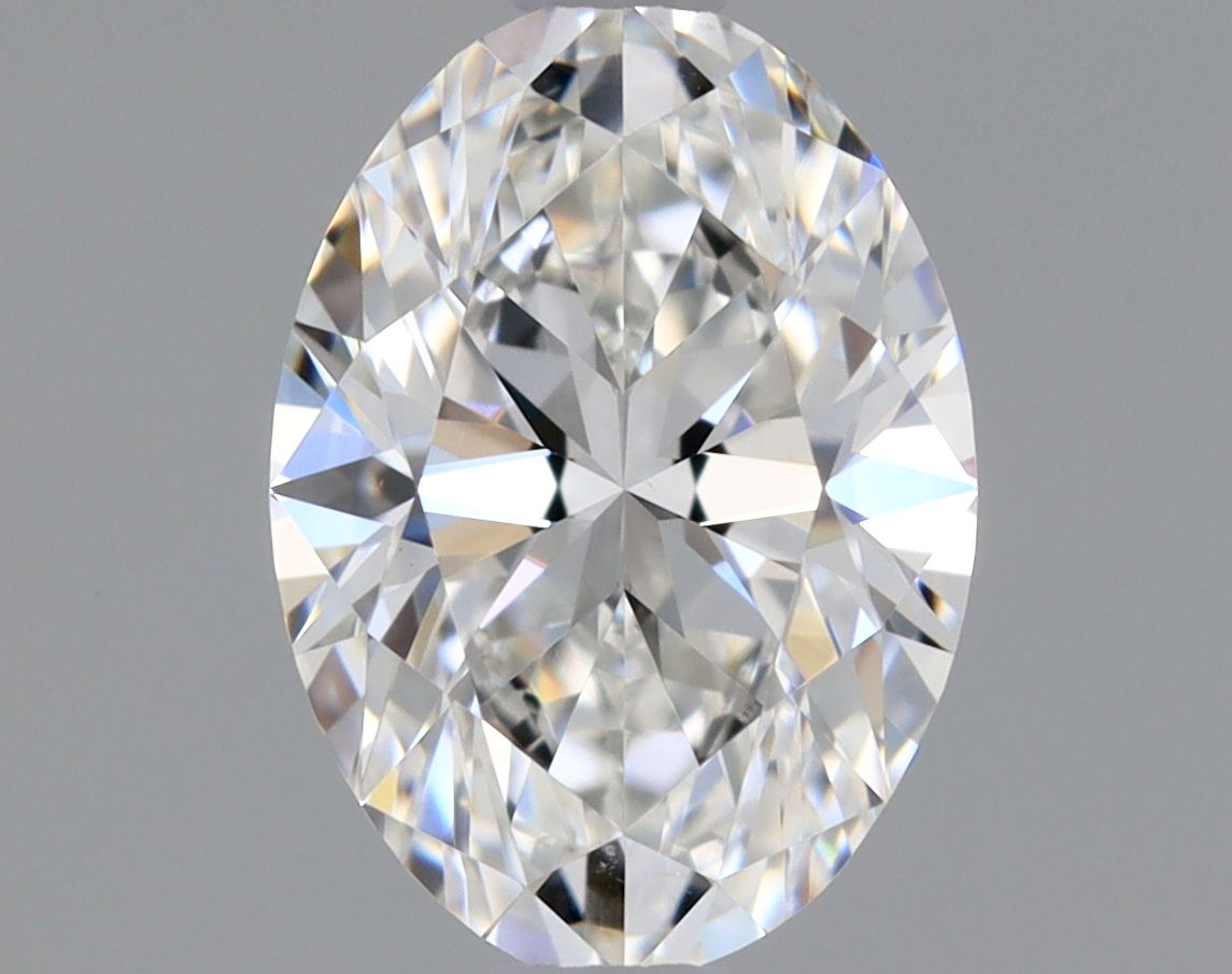 Diamante Naturale Taglio Ovale 0.6ct EX/EX F VS1 - GIA - 6.62x4.73x3.02mm