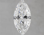 Diamante Naturale Taglio Marquise 0.6ct VG/EX E VS2 - GIA - 9.22x4.4x2.54mm