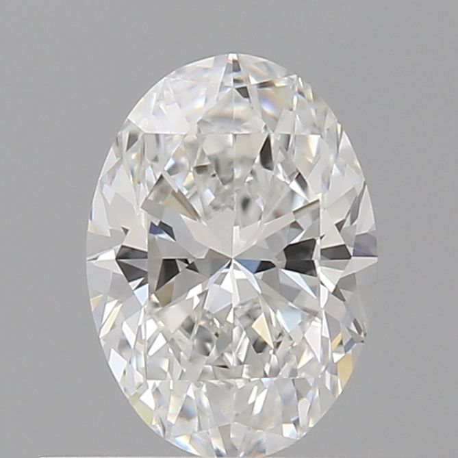 Diamante Naturale Taglio Ovale 0.5ct VG/EX F VVS2 - GIA - 6.28x4.49x2.82mm