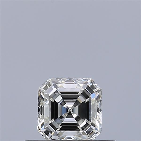 Diamante Naturale Taglio Asscher 0.35ct VG/EX H IF - GIA - 3.96x3.96x2.62mm